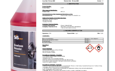 Brewfoam Descaler SDS