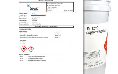 70% Isopropyl Alchohol SDS